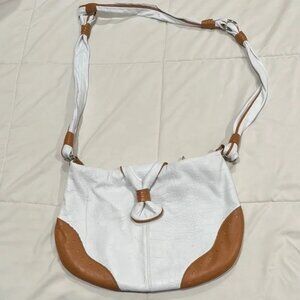 Elegant Brown Leather Shoulder Bag